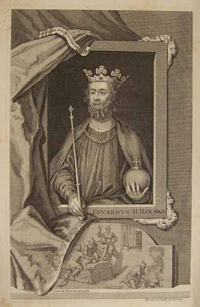 portrait of Edward II, King of England